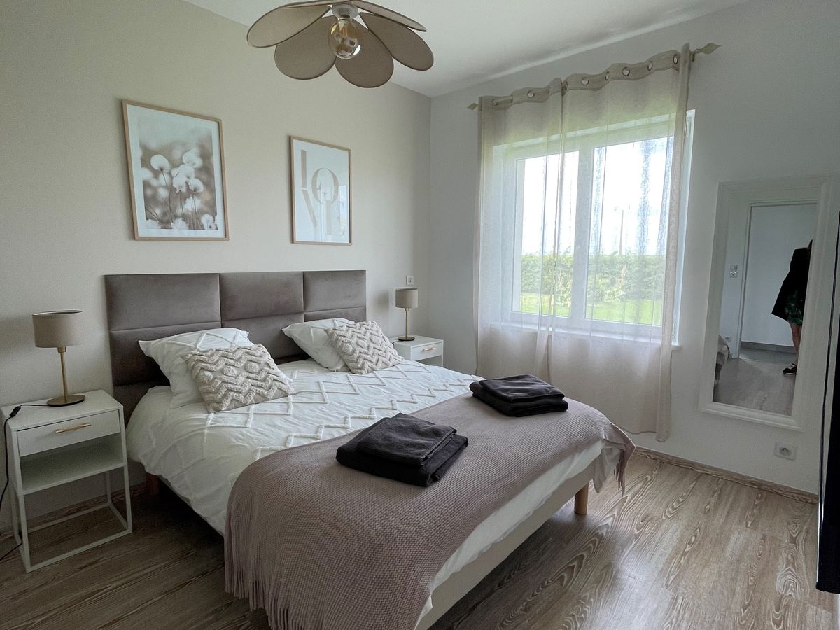 Une chambre de la villa