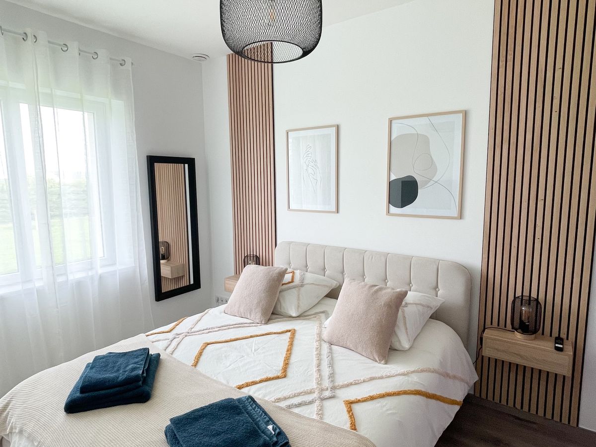 Une chambre de la villa